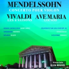 Les 4 Saisons de Vivaldi Extraits, Ave Maria – Concerto de Mendelssohn – Eglise de la Madeleine