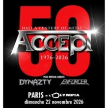 Accept 50Th Anniversary Tour