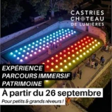 Castries – Visite du Château de Lumières