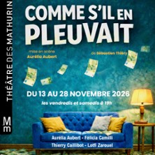 Comme s&rsquo;il en pleuvait – Théâtre des Mathurins, Paris