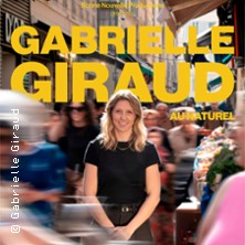 Gabrielle Giraud – Au Naturel, Tournée