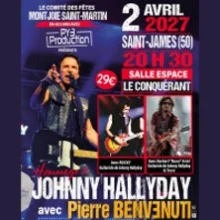 Hommage à Johnny Hallyday avec Pierre Benvenuti