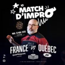 Match d&rsquo;impro France VS Québec – Quiproquos VS LNI Montréal