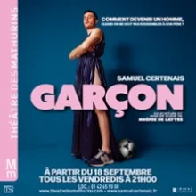 Samuel Certenais – Garçon – Théâtre des Mathurins, Paris
