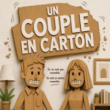 Un Couple en Carton – Théâtre du Marais, Paris