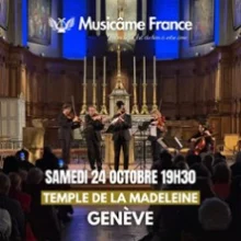 Concert à Genève : Ravel, Debussy, Mozart, Vivaldi, Bach, Piazzolla, Cantemir
