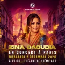 Zina Daoudia de retour à Paris !