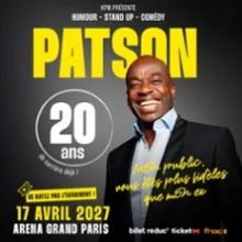 Patson – 20 Ans de Carrière